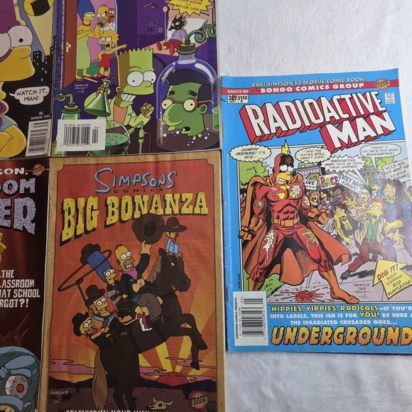 Simpsons Comic Lot - Picture 3 of 10